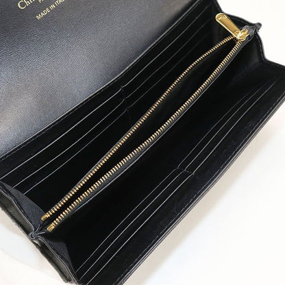 Dior Orchid Wallet Joli Bifold Lambskin — view 4