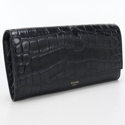 Celine Large Flap Wallet Bifold Calf