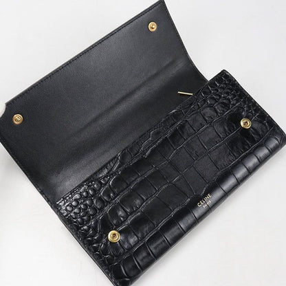 Celine Large Flap Wallet Bifold Calf — view 3