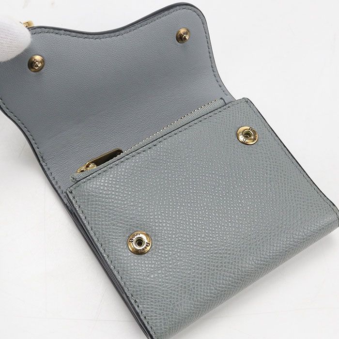 Dior Lotus Wallet Saddle Trifold Calf — view 8