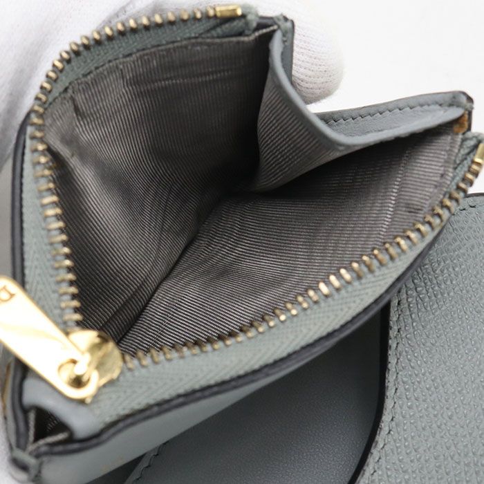 Dior Lotus Wallet Saddle Trifold Calf — view 6