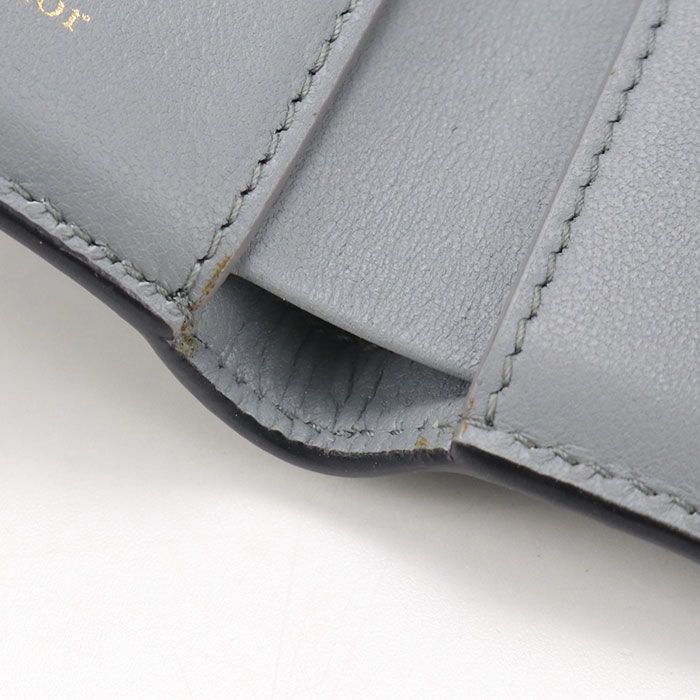 Dior Lotus Wallet Saddle Trifold Calf — view 9