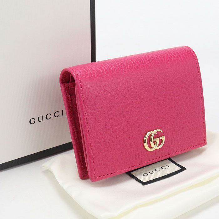 Gucci Small Wallet Double Bifold Leather