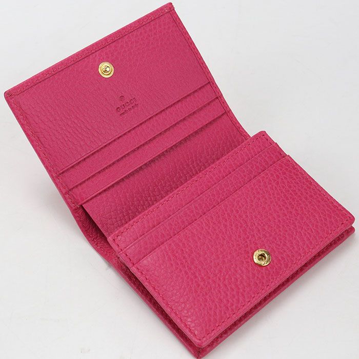 Gucci Small Wallet Double Bifold Leather — view 3