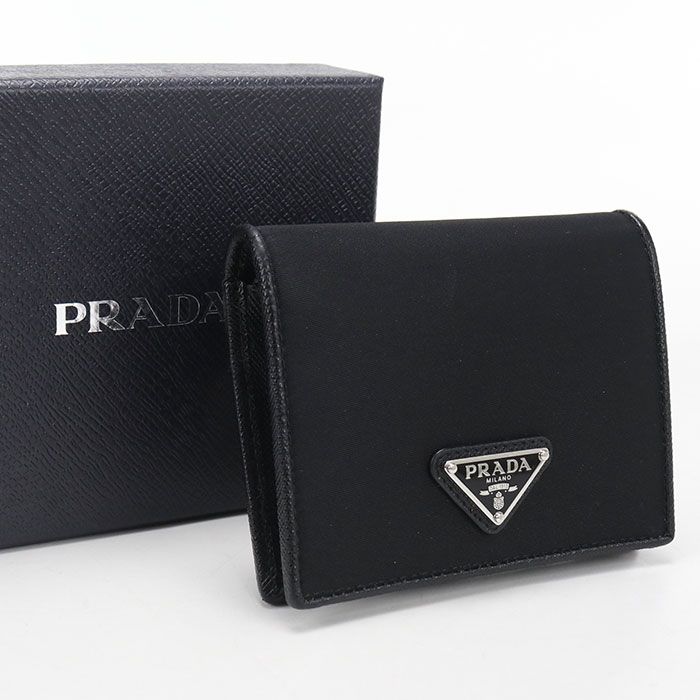 Prada Re-Nylon Bifold Wallet Nylon