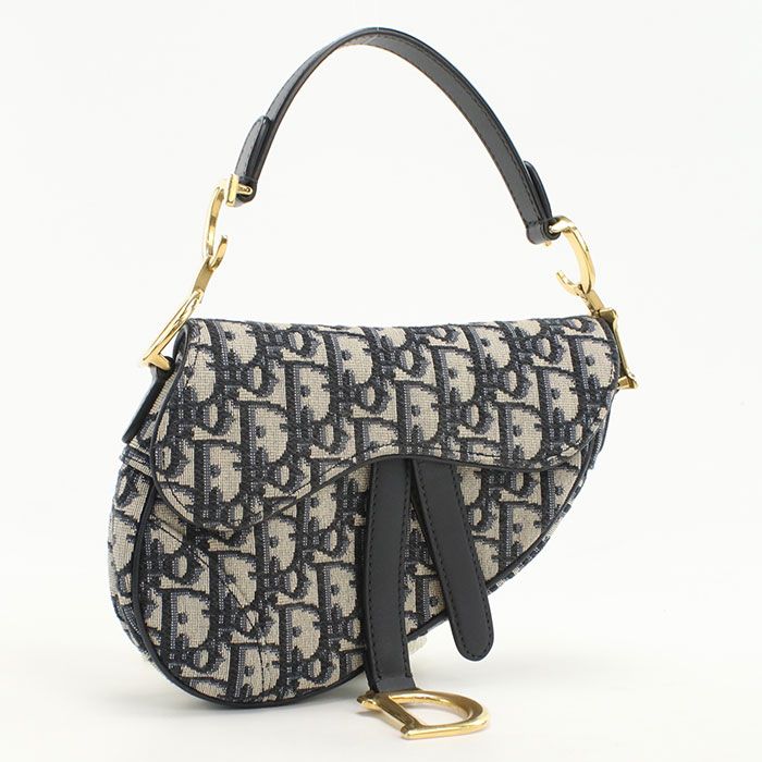 Dior Mini Saddle Handbag Oblique