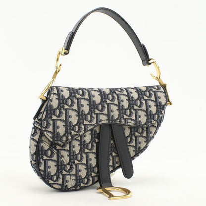Dior Mini Saddle Handbag Oblique