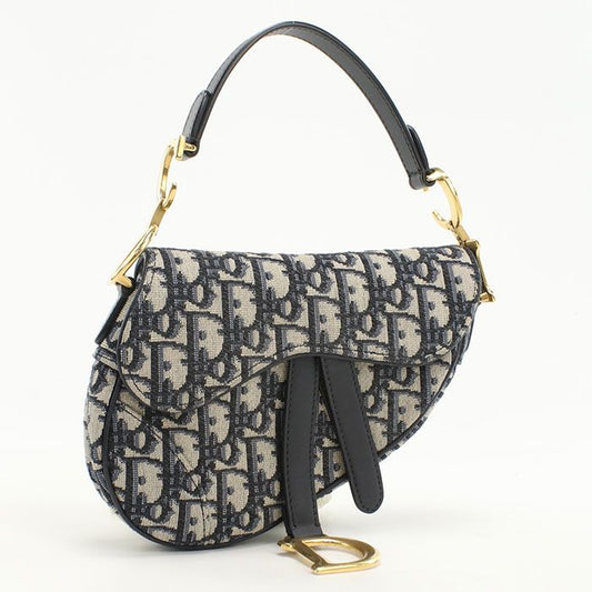 Dior Mini Saddle Handbag Oblique