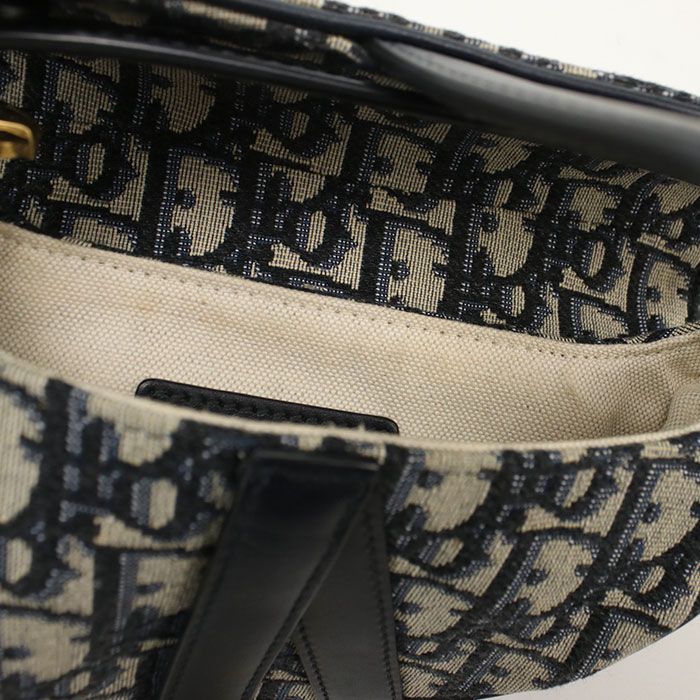 Dior Mini Saddle Handbag Oblique — view 5