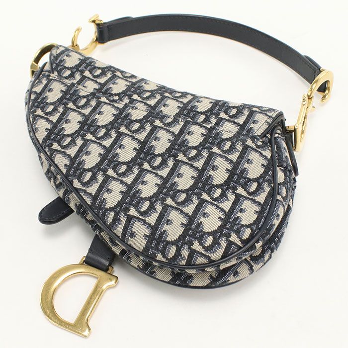 Dior Mini Saddle Handbag Oblique — view 2