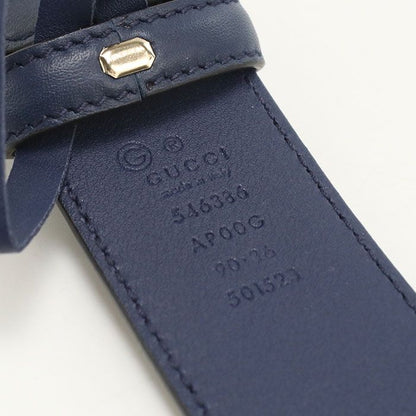 Gucci Leather Belt Interlocking — view 4