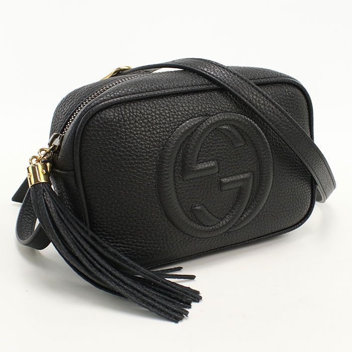 Gucci Soho Crossbody Shoulder Bag Leather