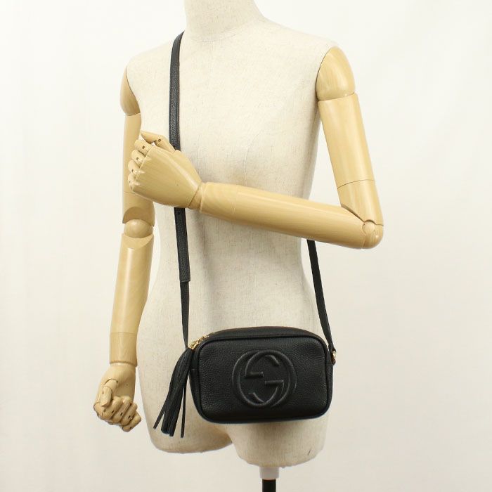 Gucci Soho Crossbody Shoulder Bag Leather — view 8