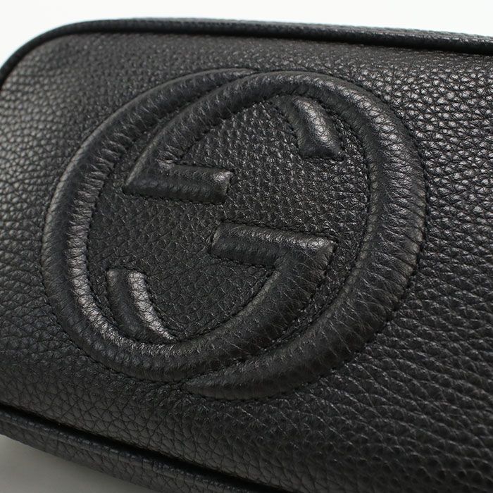 Gucci Soho Crossbody Shoulder Bag Leather — view 4