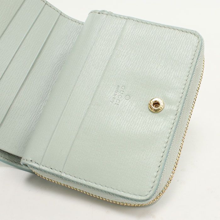 Gucci Script Bifold Wallet Leather — view 7