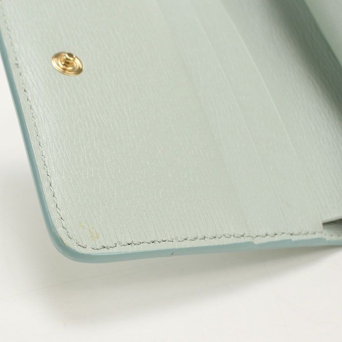 Gucci Script Bifold Wallet Leather — view 8
