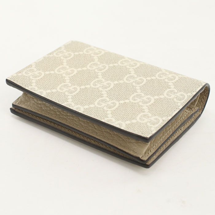 Gucci Card Case Wallet Double Bifold GG Supreme Leather — view 2
