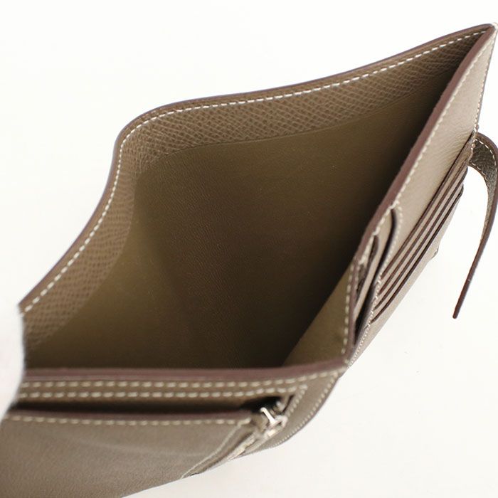 Hermes Bearn Compact Bifold Wallet Epsom — view 5