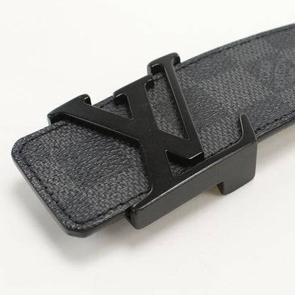 Louis Vuitton Ceinture LV Initial Damier Graphite Belt Leather — view 2
