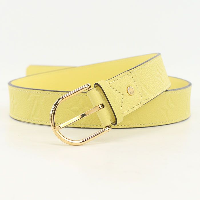 Louis Vuitton Empreinte Belt Leather