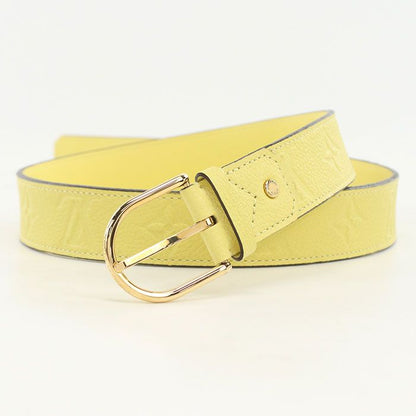 Louis Vuitton Empreinte Belt Leather