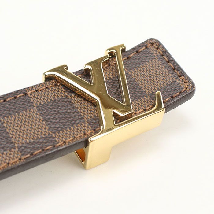 Louis Vuitton Belt LV Initial 25 mm Damier Leather — view 2