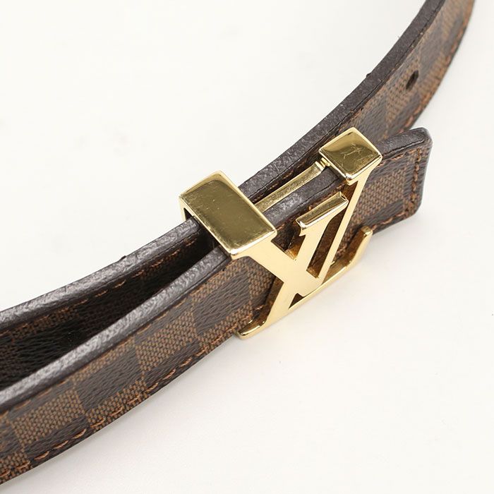 Louis Vuitton Belt LV Initial 25 mm Damier Leather — view 7