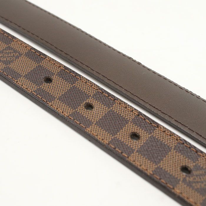 Louis Vuitton Belt LV Initial 25 mm Damier Leather — view 5