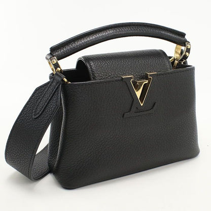 Louis Vuitton Capucines Mini Taurillon Handbag Leather