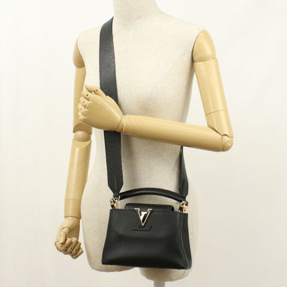 Louis Vuitton Capucines Mini Taurillon Handbag Leather — view 7