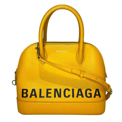 Balenciaga Top Handle Bag S Ville Handbag Calfskin
