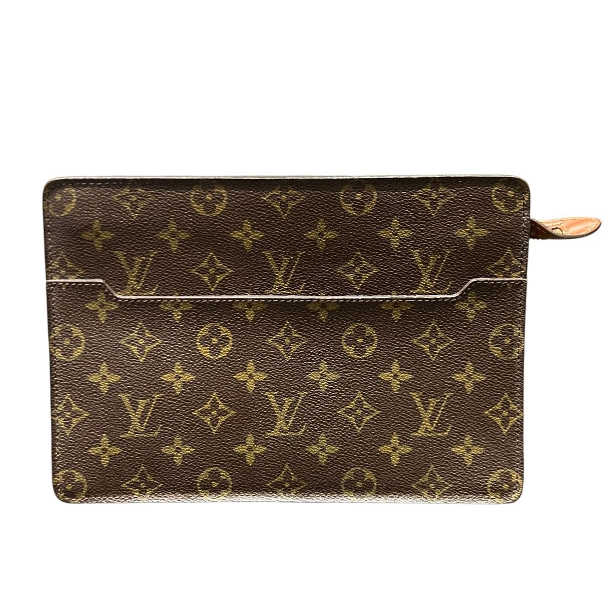 Louis Vuitton Pochette Homme Monogram Clutch Canvas