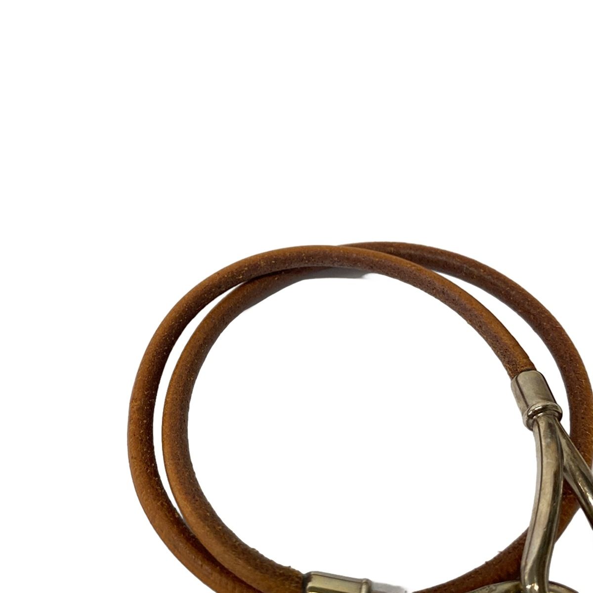 Hermes Bracelet Jumbo Leather Brown — view 4