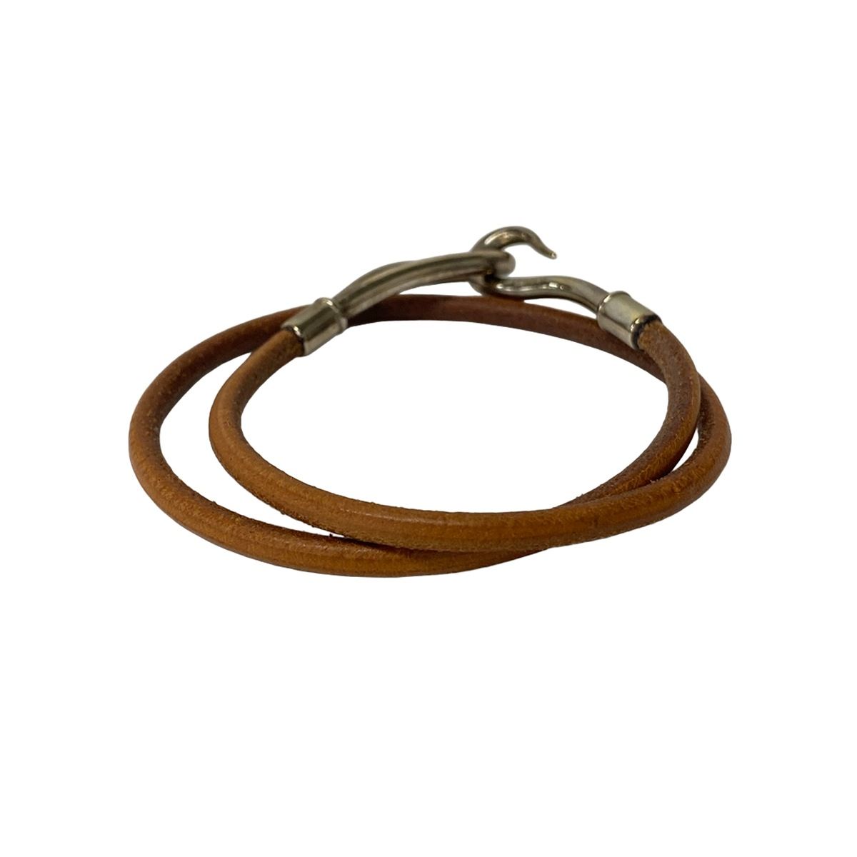Hermes Bracelet Jumbo Leather Brown — view 5