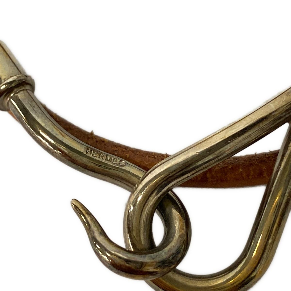Hermes Bracelet Jumbo Leather Brown — view 7
