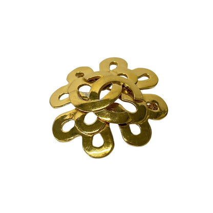 Chanel Brooch CC Logo Gold