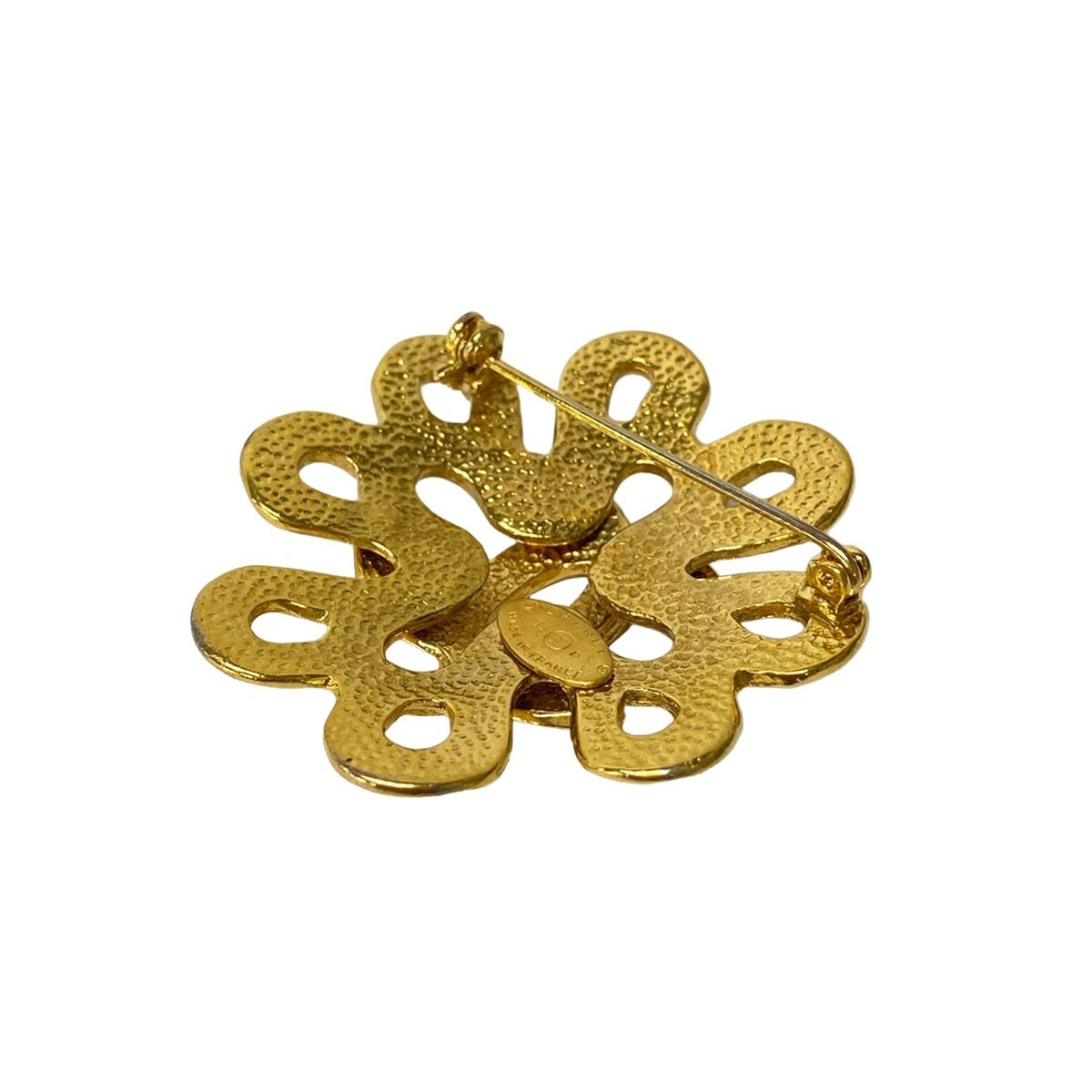 Chanel Brooch CC Logo Gold — view 2