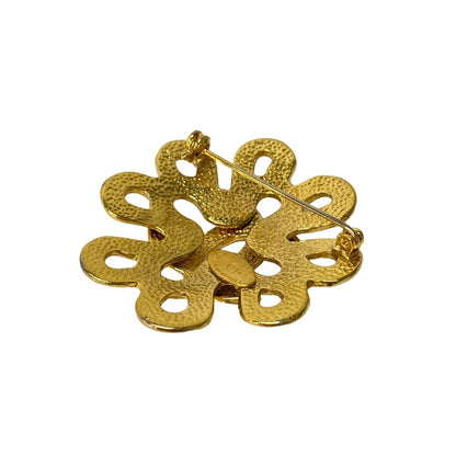 Chanel Brooch CC Logo Gold — view 2