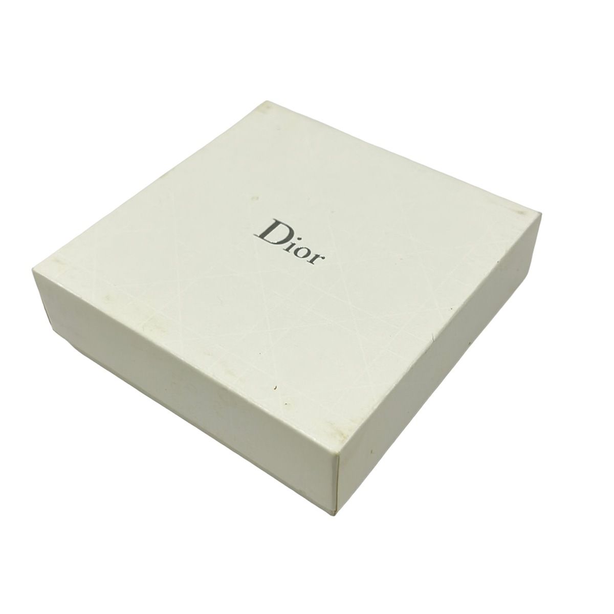 Dior Necklace Silver Ivory Clear Logo Flower — view 6