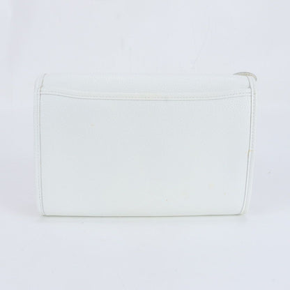 Saint Laurent Vintage Yves YSL Logo Plate Leather Shoulder Bag Crossbody Hand — view 3