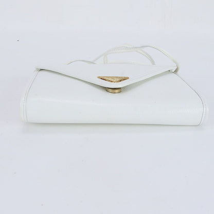 Saint Laurent Vintage Yves YSL Logo Plate Leather Shoulder Bag Crossbody Hand — view 5