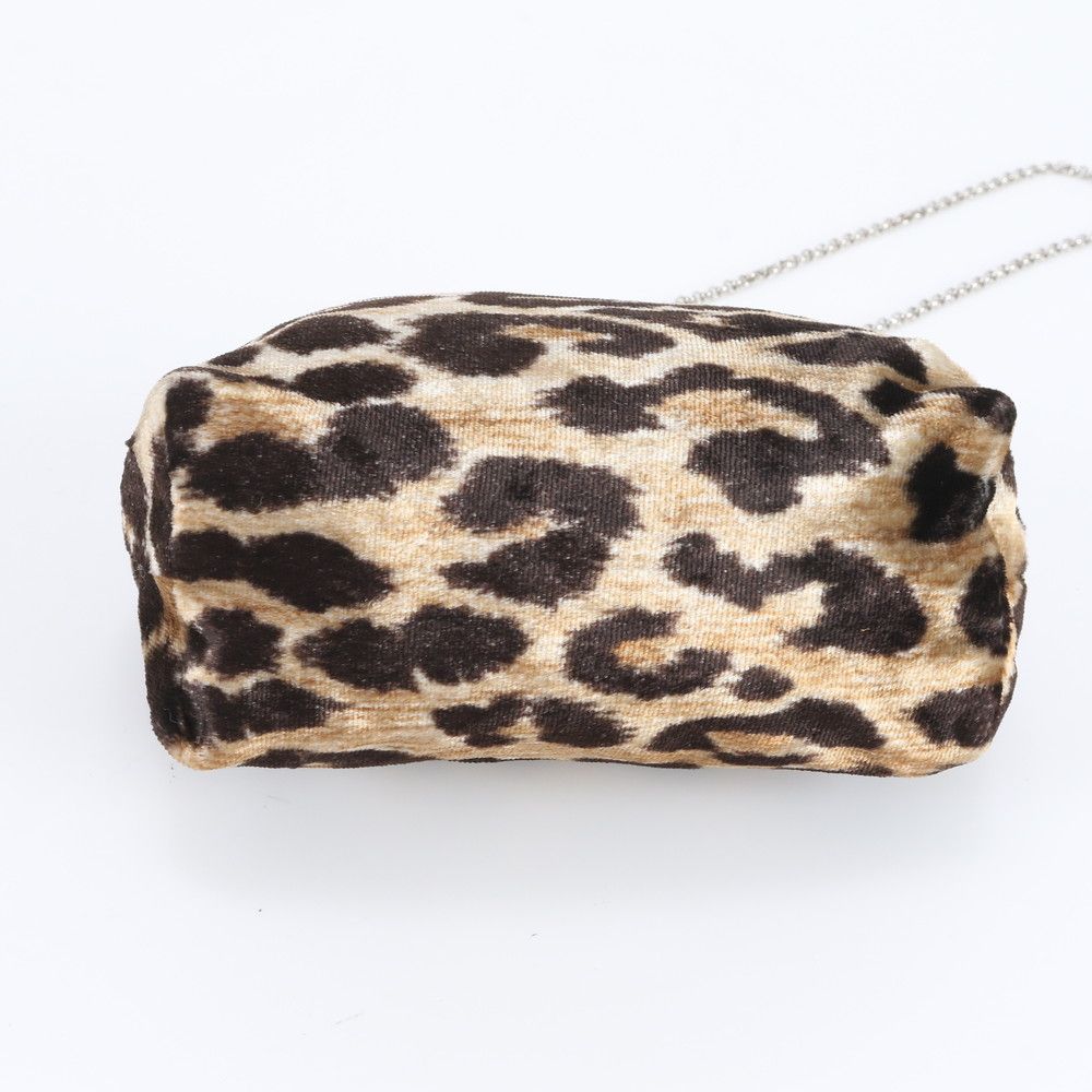 Dolce & Gabbana D&G Clasp Leopard Print Coin Purse Wallet Mini Bag Ebm — view 5