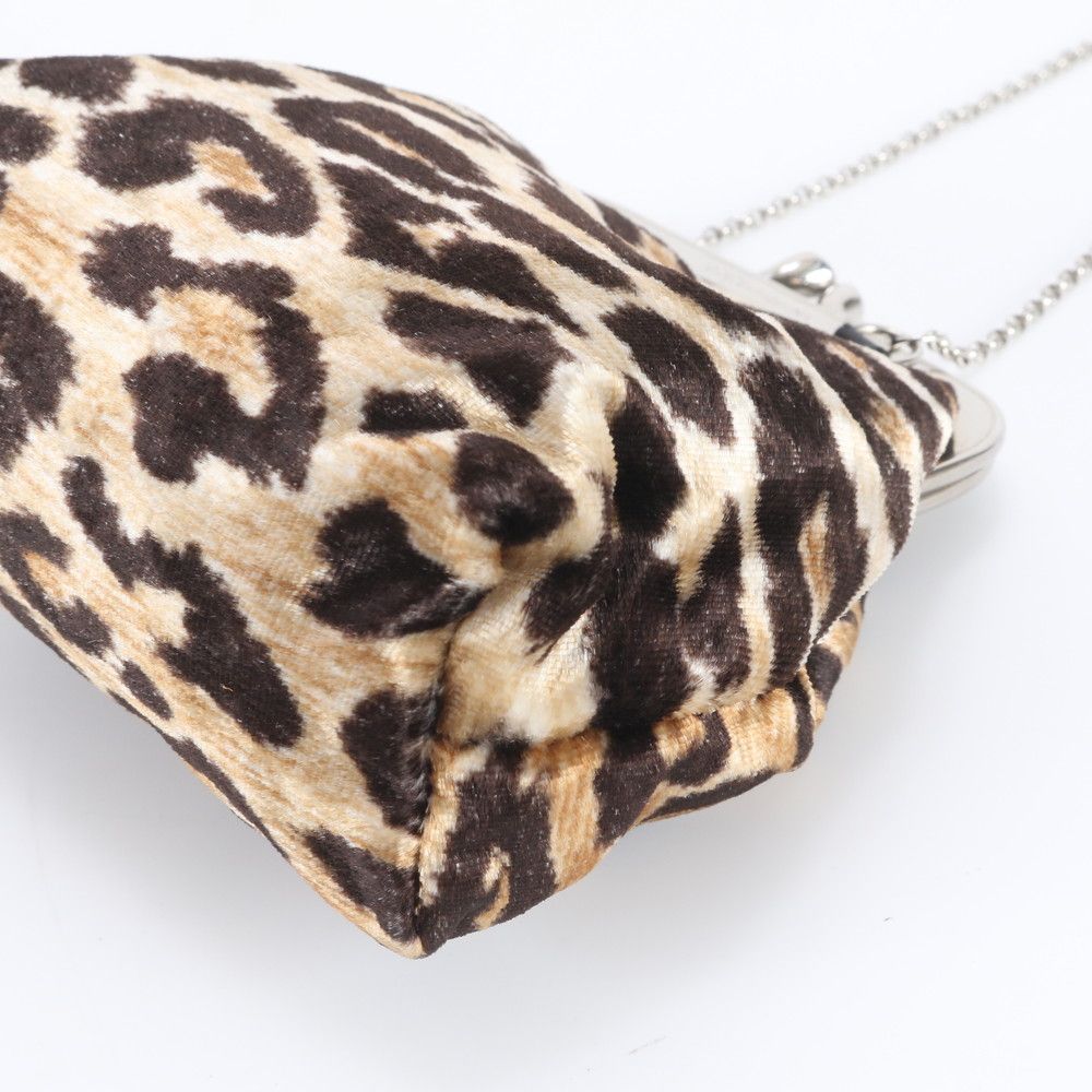Dolce & Gabbana D&G Clasp Leopard Print Coin Purse Wallet Mini Bag Ebm — view 4