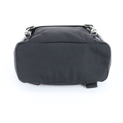 Gucci 003 Leather Nylon Backpack Black Ebm — view 5