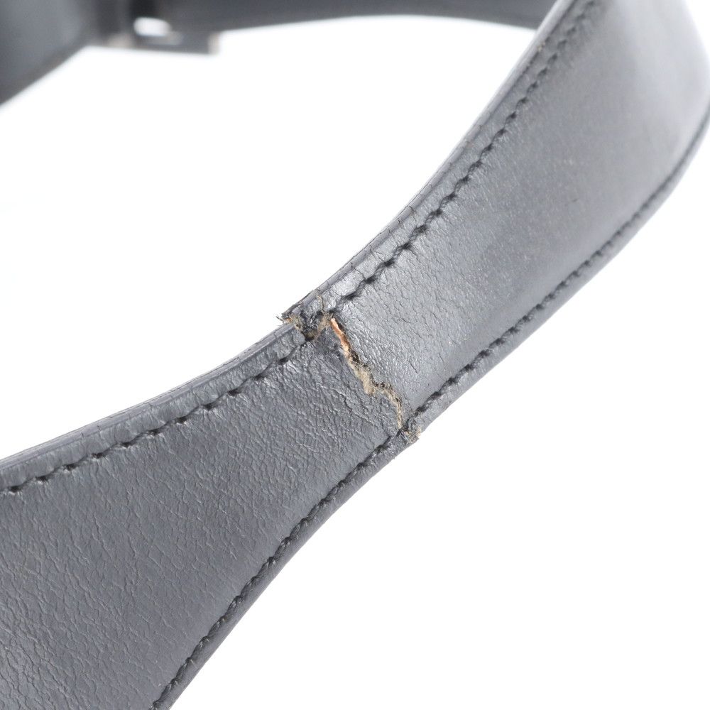 Gucci Jackie Velour 001 Leather Shoulder Bag Hand Black Gray Rem — view 8