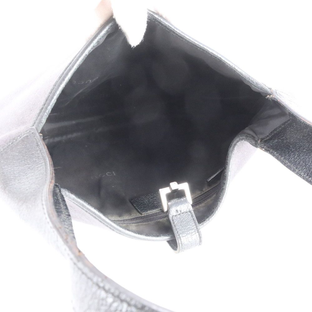 Gucci Jackie 001 Leather Shoulder Bag Hand Rem — view 7