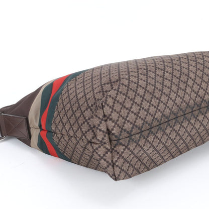 Gucci Diamante Sherry Line Leather Nylon Shoulder Bag Crossbody Enm — view 4