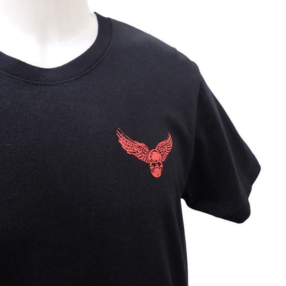 Chrome Hearts Foti Ufo T-Shirt M Short Sleeve Top Back Print Skull Cotton Black — view 3