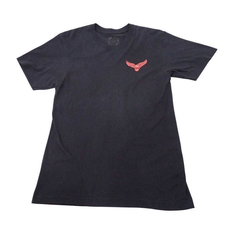 Chrome Hearts Foti Ufo T-Shirt M Short Sleeve Top Back Print Skull Cotton Black — view 4