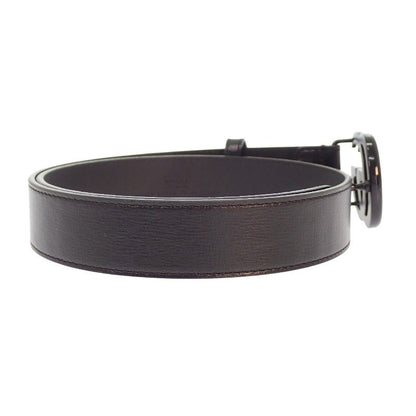 Gucci GG Marmont Slim Monochrome 75 Belt Leather Black — view 2